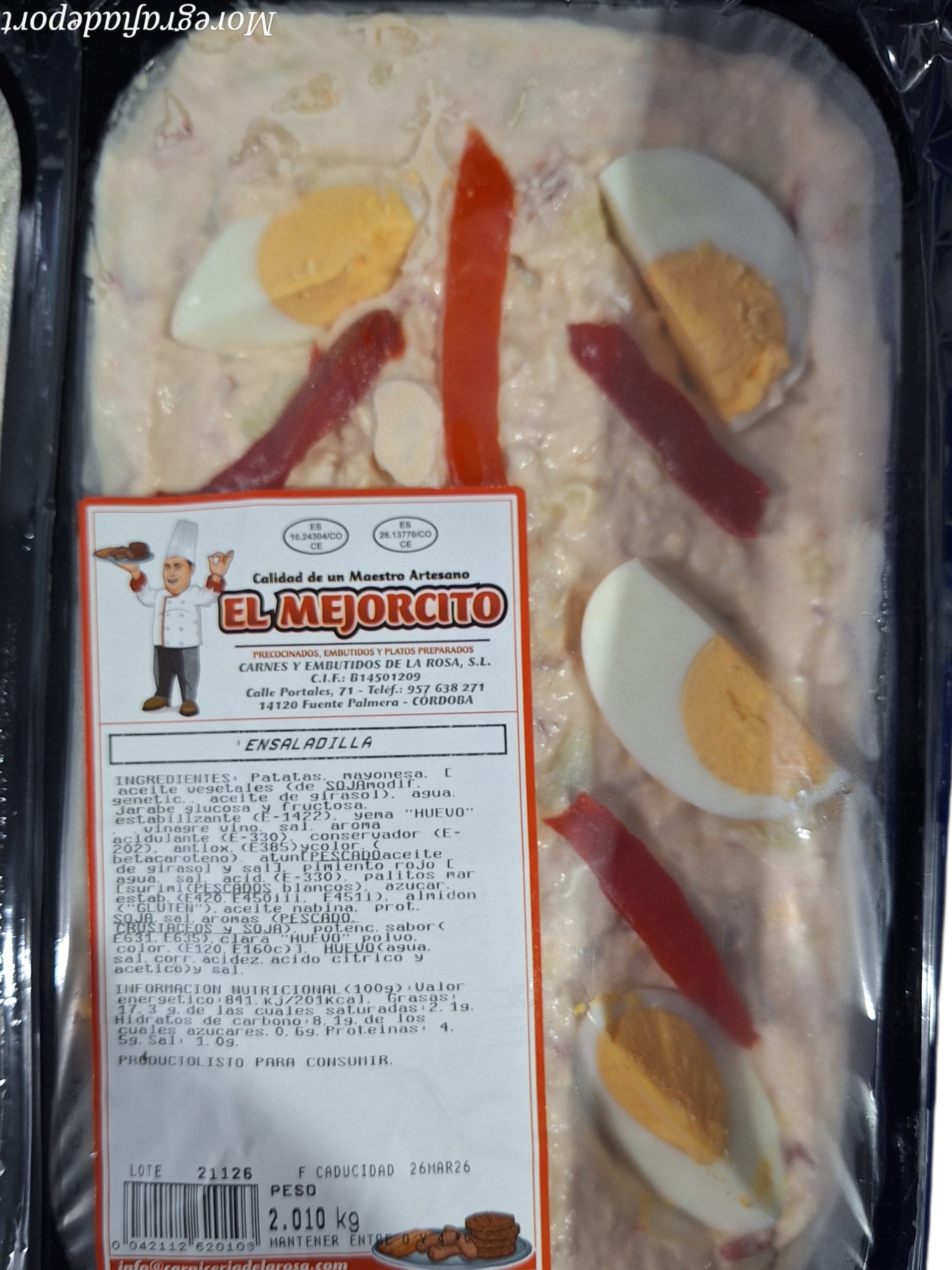 ENSALADILLA +FRESH 2KG "APROX"