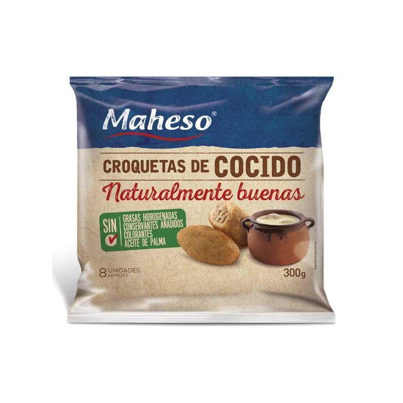 CROQUETA DE COCIDO MAHESO 12X300GR .
