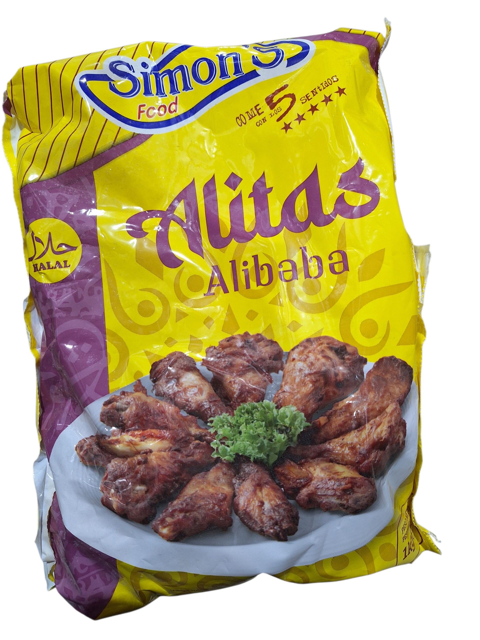 ALITAS DE POLLO BBQ "ALI BABA"4X1KG