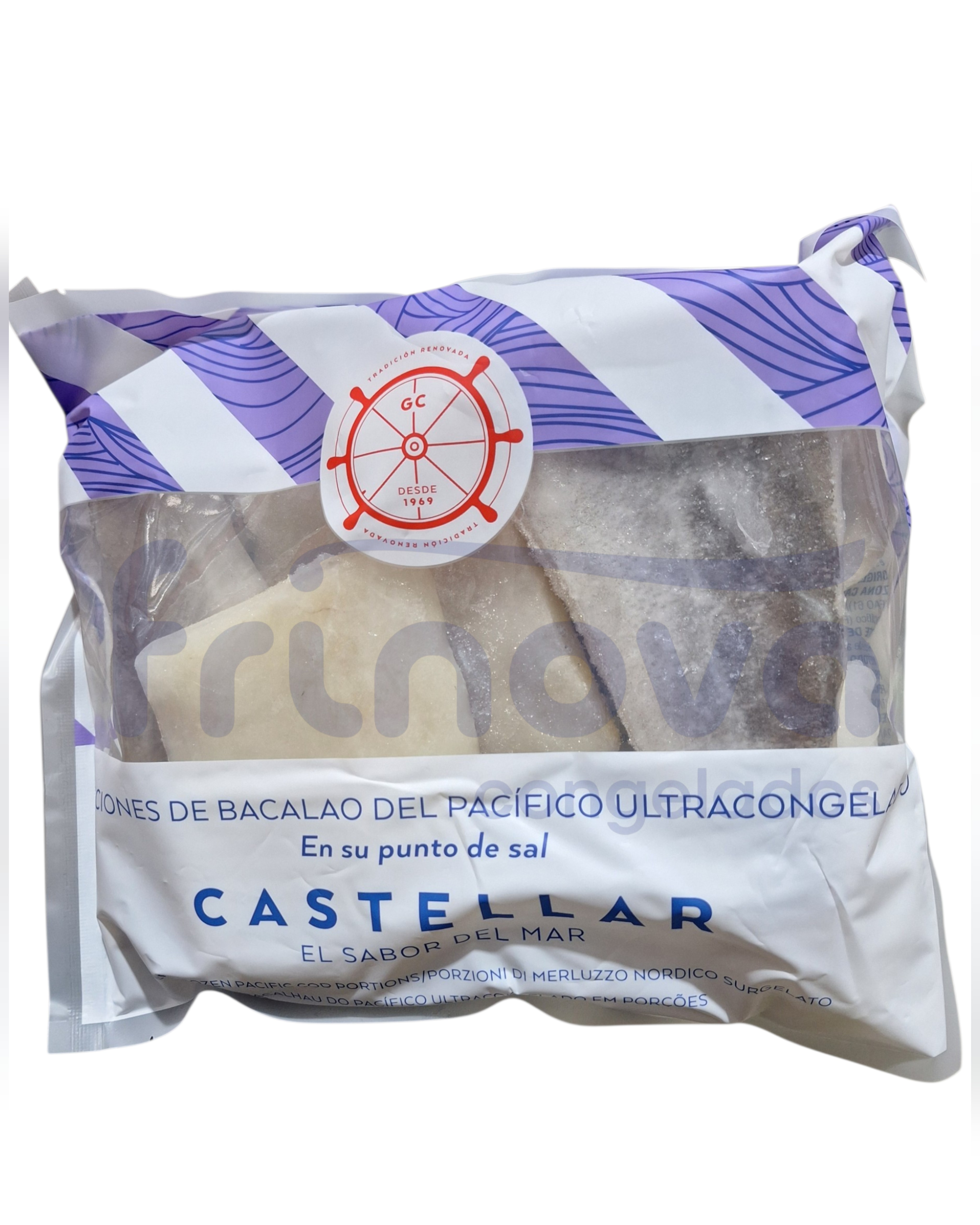 BACALAO PORCION 150/200 C/P CASTELLAR IQF 5X1KG