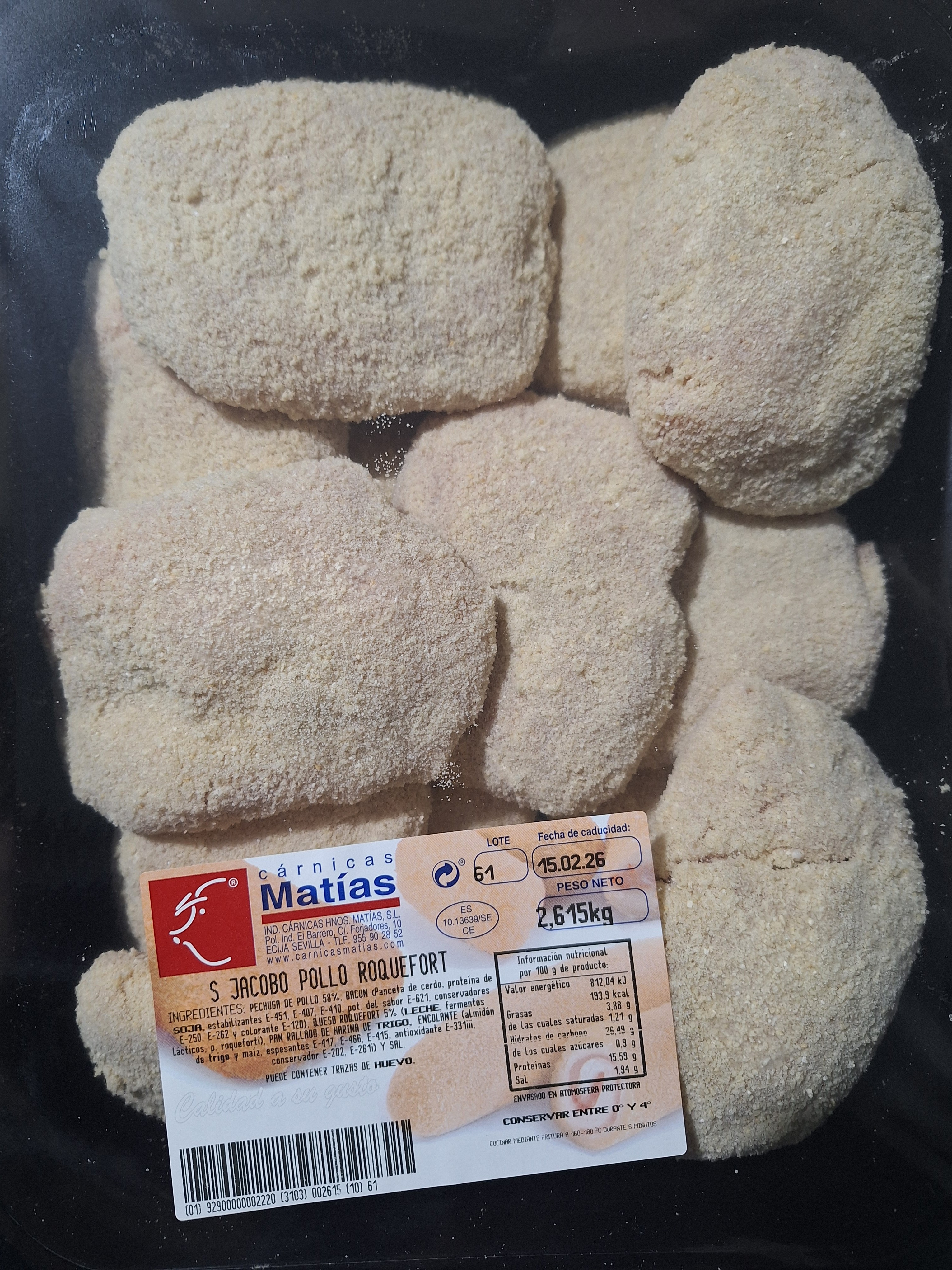 SAN JACOBO POLLO AL ROQUEFORT MATIAS