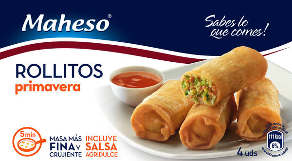 ROLLITO PRIMAVERA "MAHESO" 4UND  12X250G
