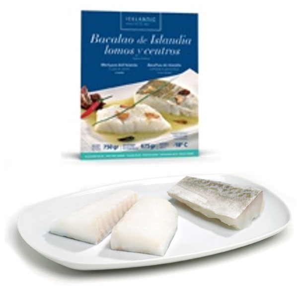 LOMOS BACALAO ICELAND. 10X750GR