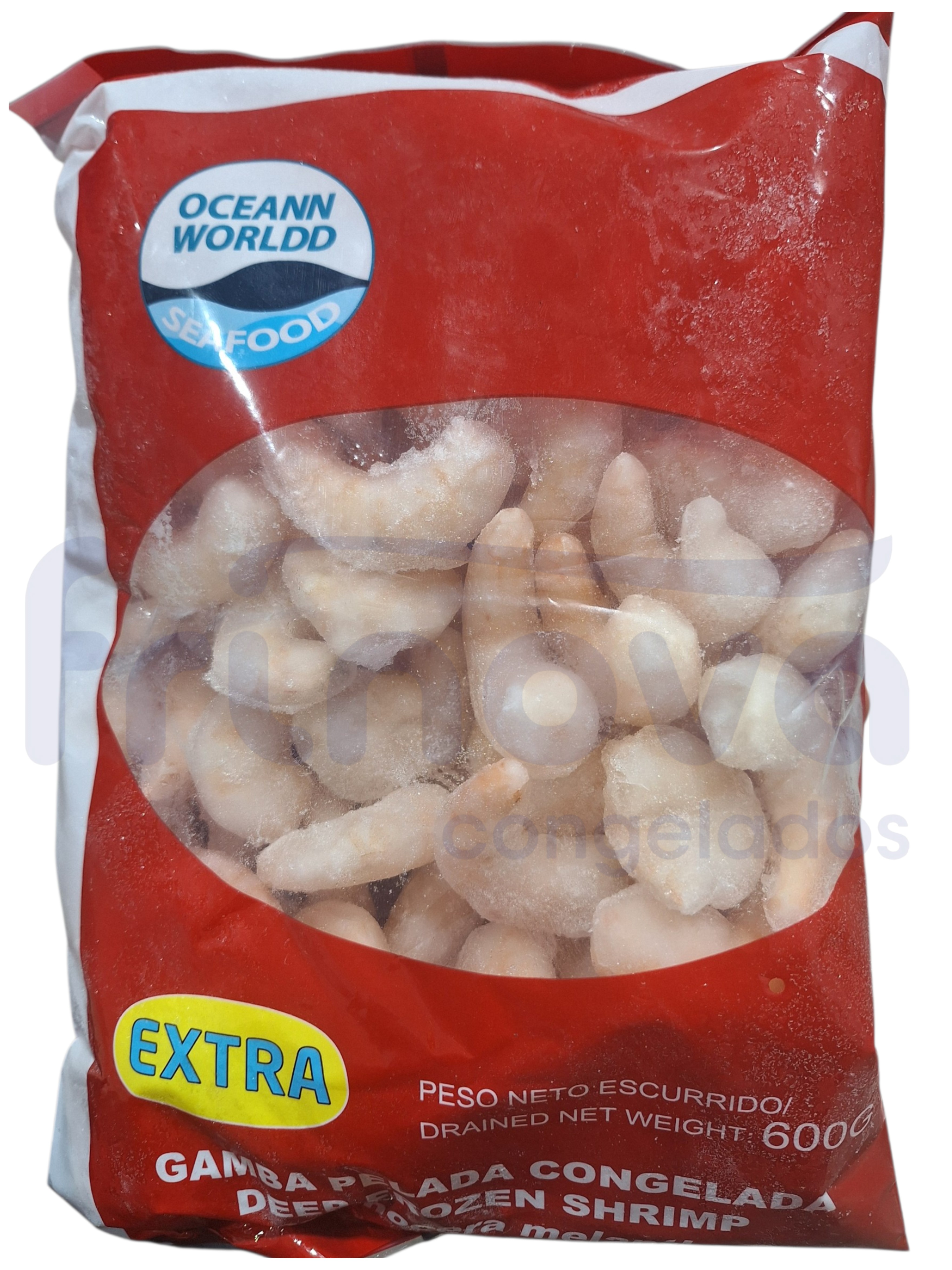 GAMBA PEL. CRUDA 10/30  40% "SEAFOOD" 6KG