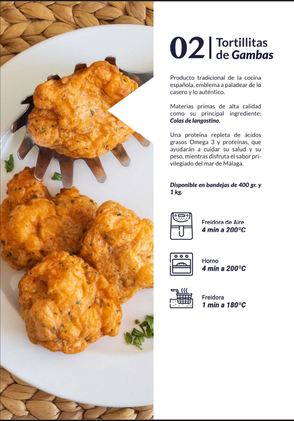 BUÑUELO MARISCO "MALACITANA" 2KG