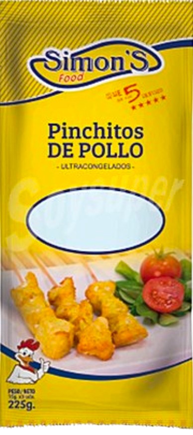PINCHO POLLO SIMONS 9X3UDS 225GR