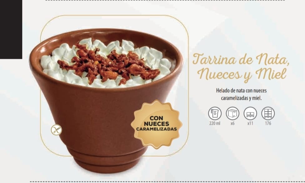 CERAMICA NATA/ NUECES "CASTY" 6X220ML