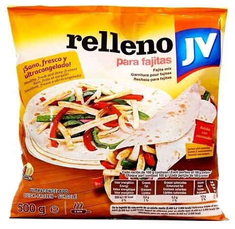 RELLENO PARA FAJITA JV 10X500R