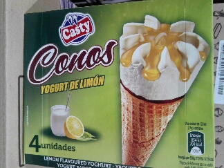CONO YOGURT LIMON "CASTY" 6X4UND