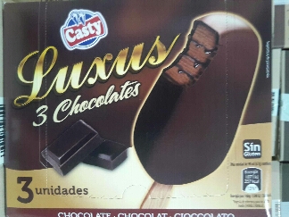 LUXUS 3 CHOCOLATES "CASTY" 8X3UND