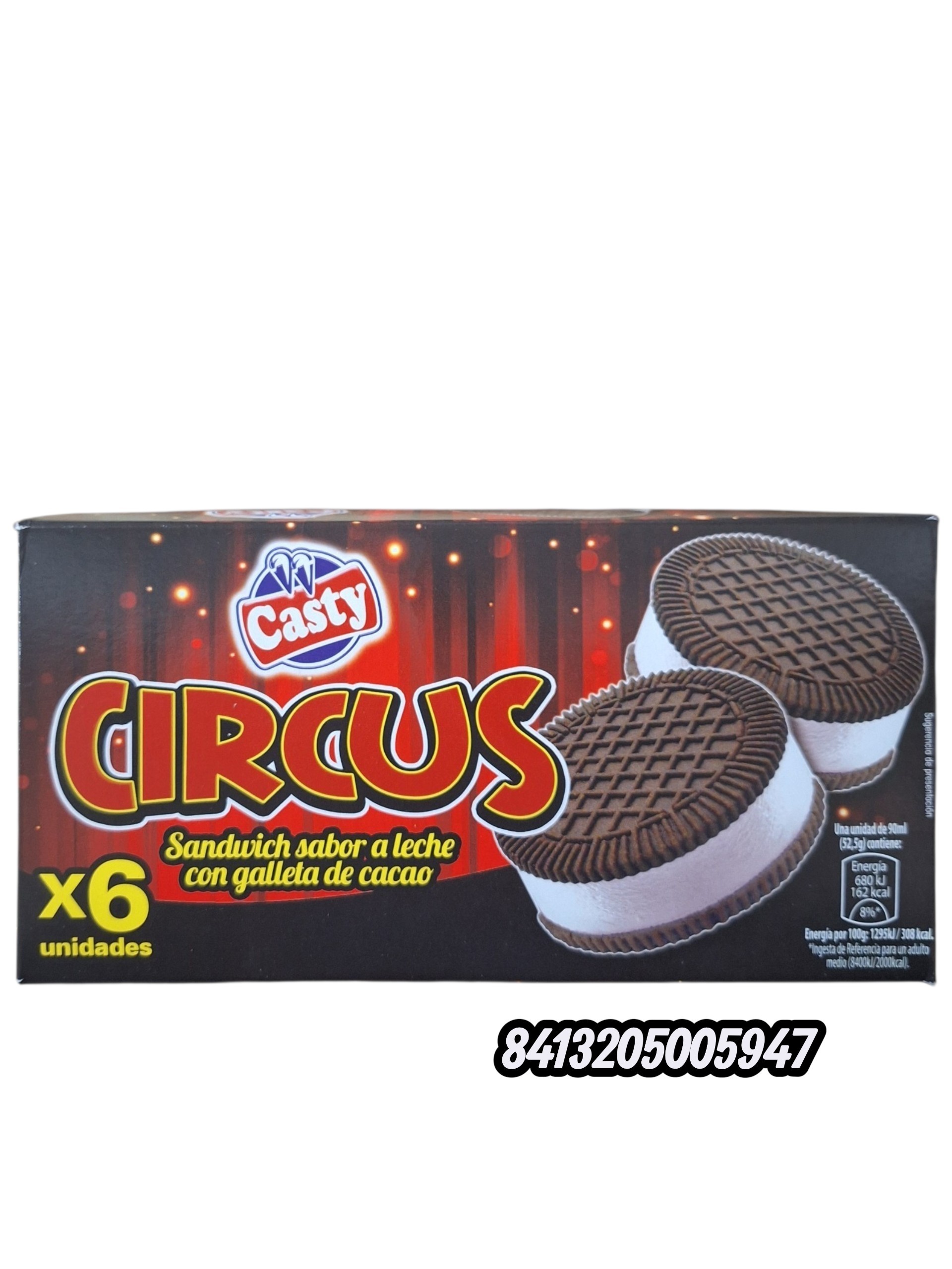 SANDWICH  CIRCUS "CASTY"  6X6UND