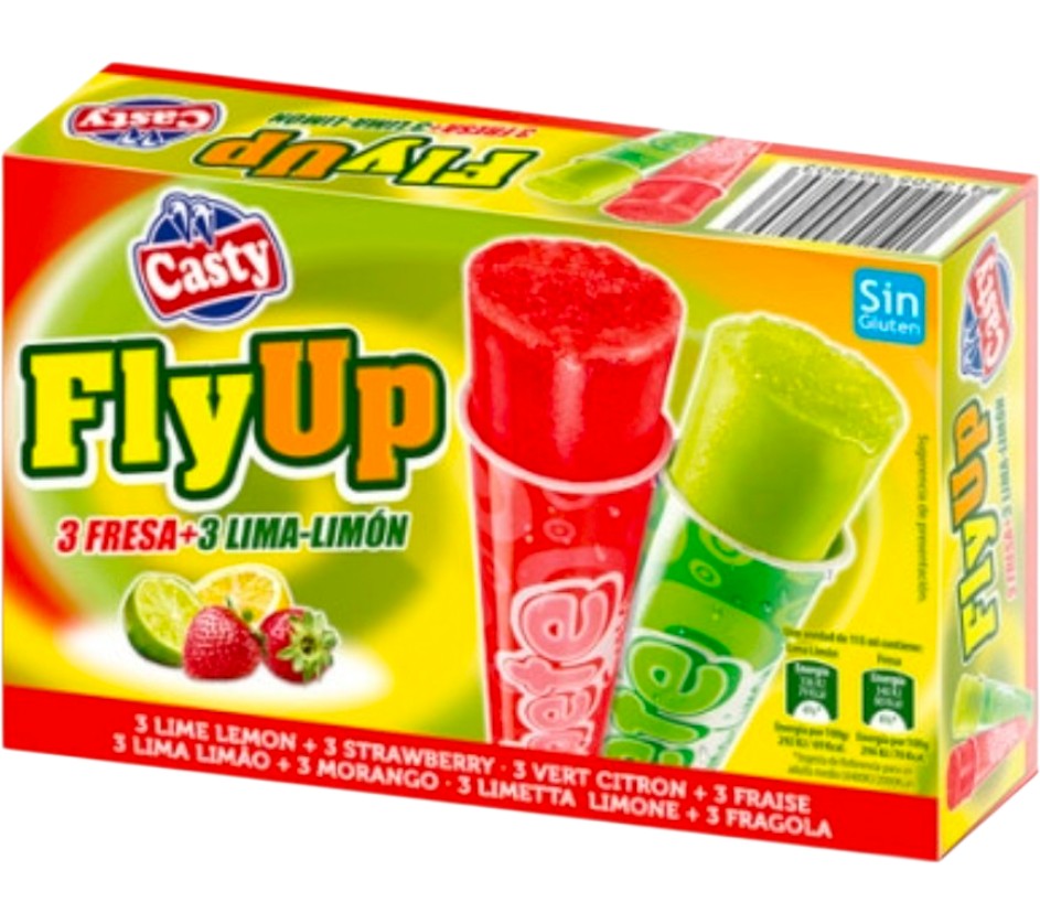 SURTI.  FLY-UP 3LIMA+3FRESA "CASTY" 10X6UND