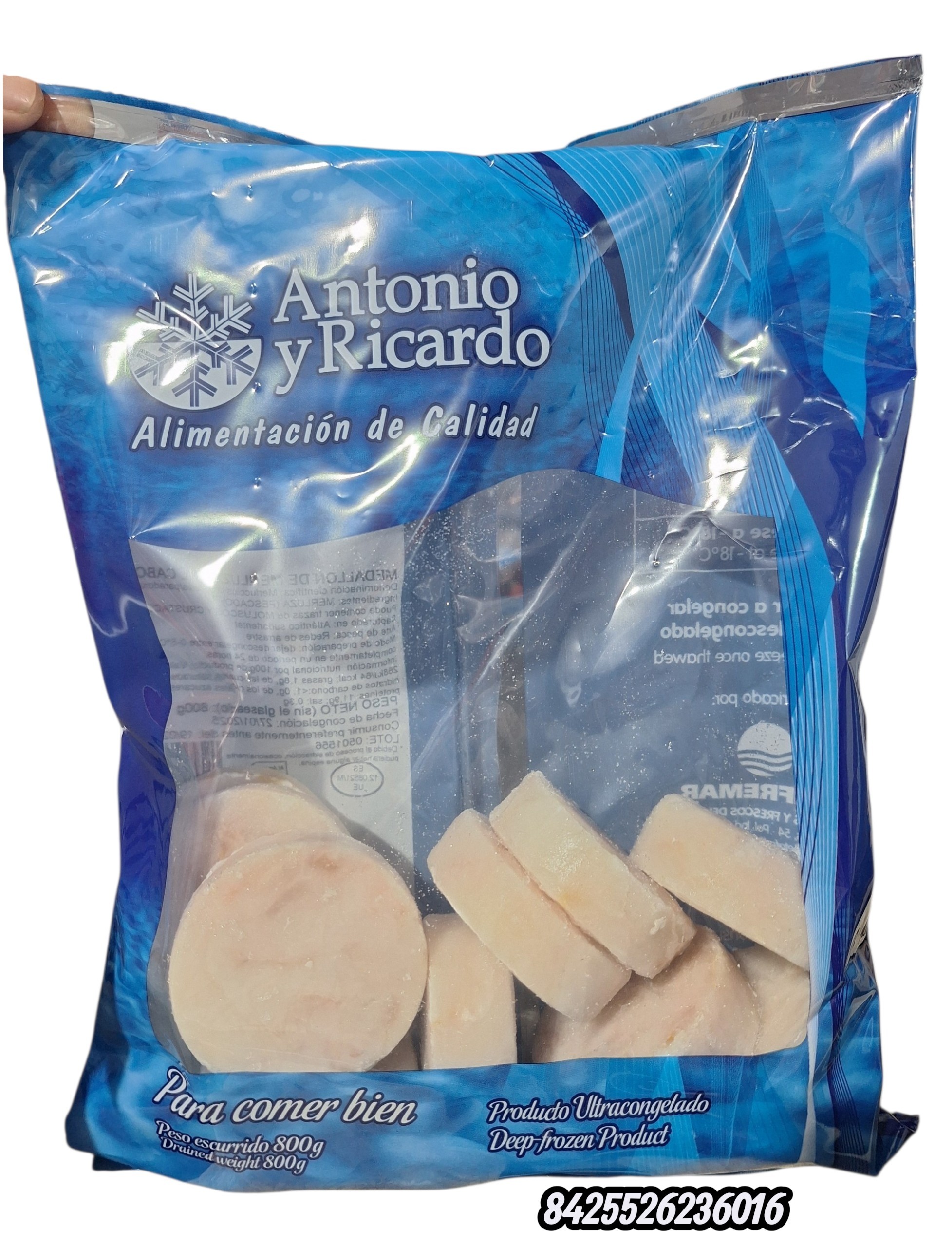 MEDALLON MERLUZA AYR 6X800