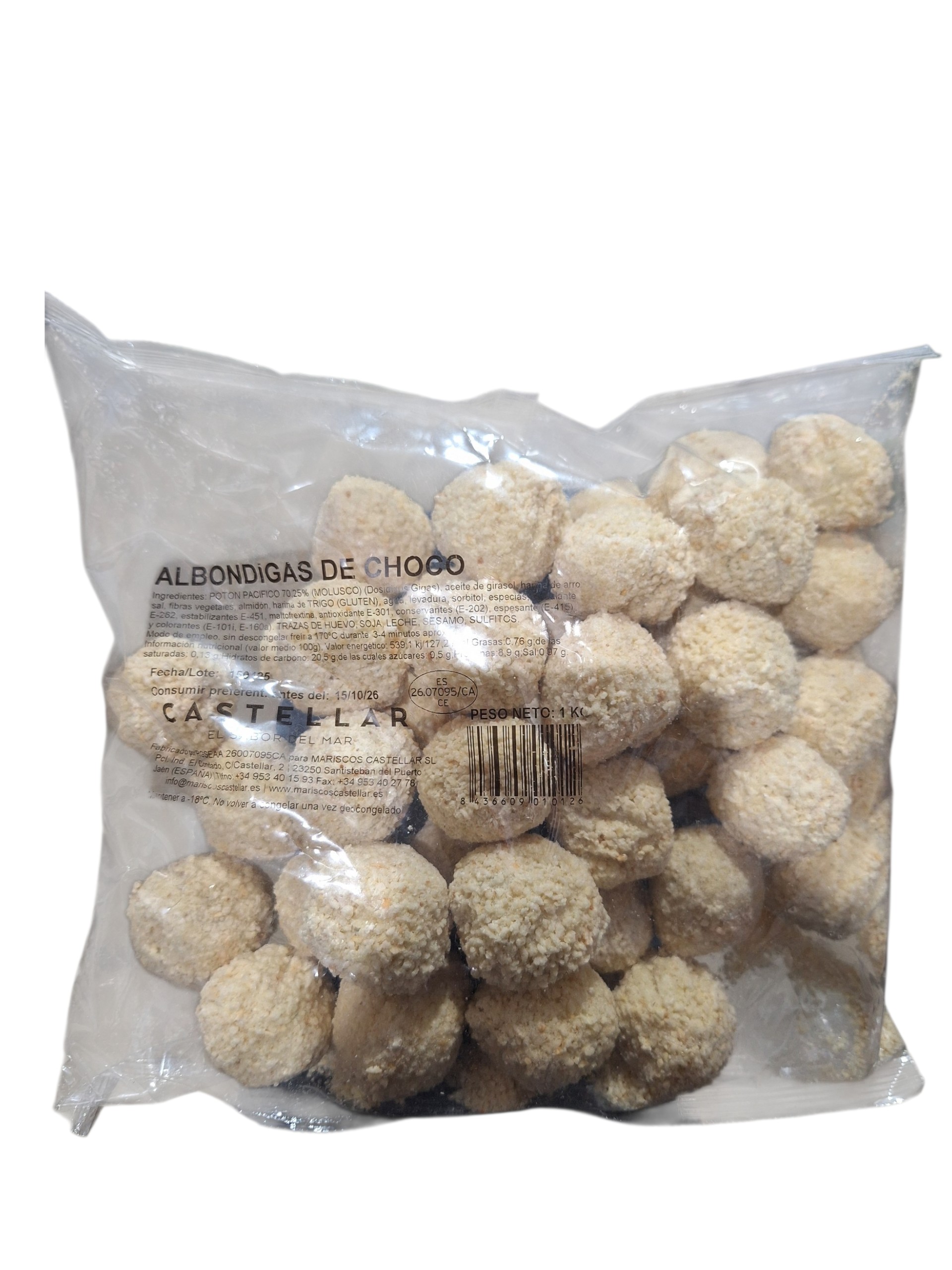 ALBONDIGA CHOCO CAST. 3X1KG