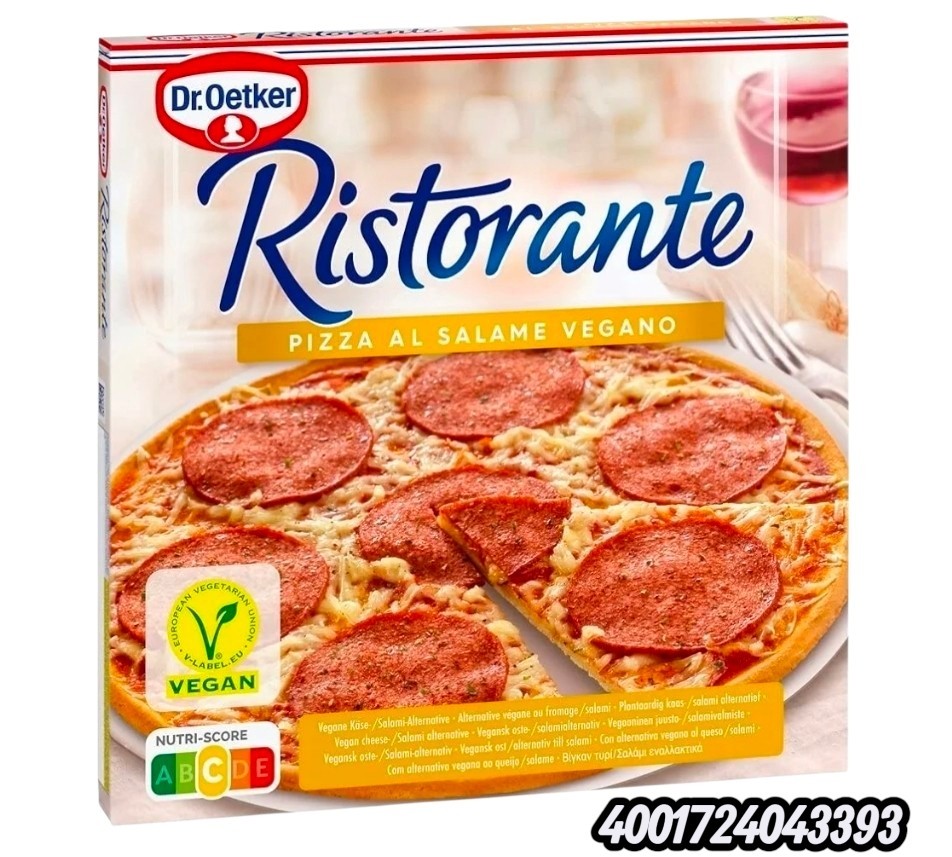 PIZZA OETKER SALAME VEGANO 1X7UND