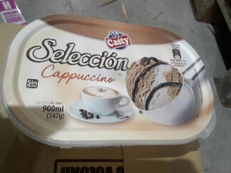 TARRINA CAPPUCCINO "CASTY" 6X900ML