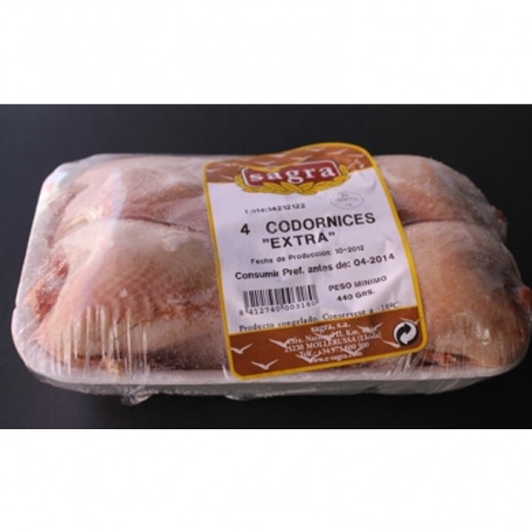 CODORNIZ EXTRA AEROPIC 12X4 UND