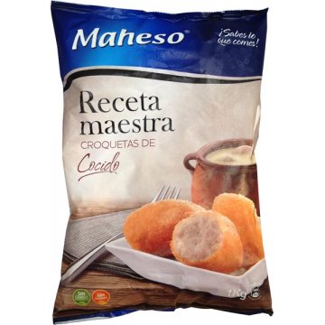 CROQUETA COCIDO MAHESO 4X1KG