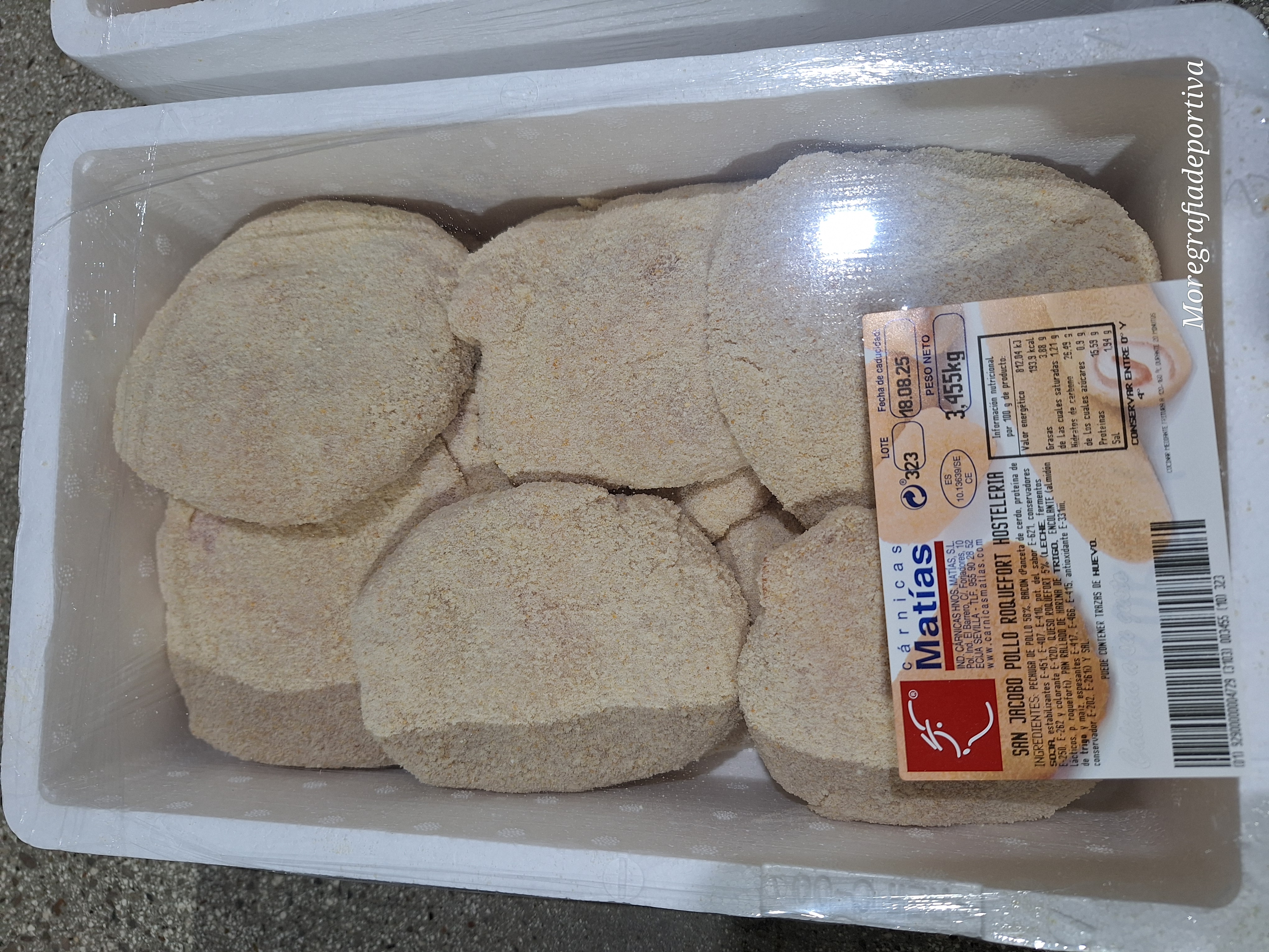 SAN JACOBO POLLO ROQUEF. HOST. MATIAS KG