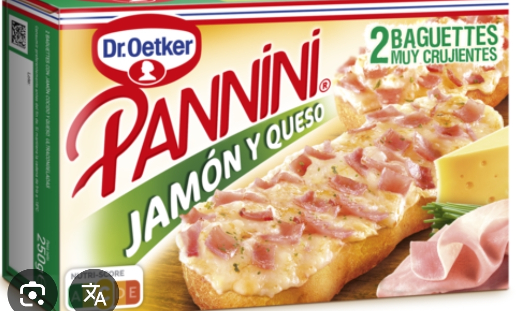 PANNINI  DR.OETKER JAM/QUES 10X2UN