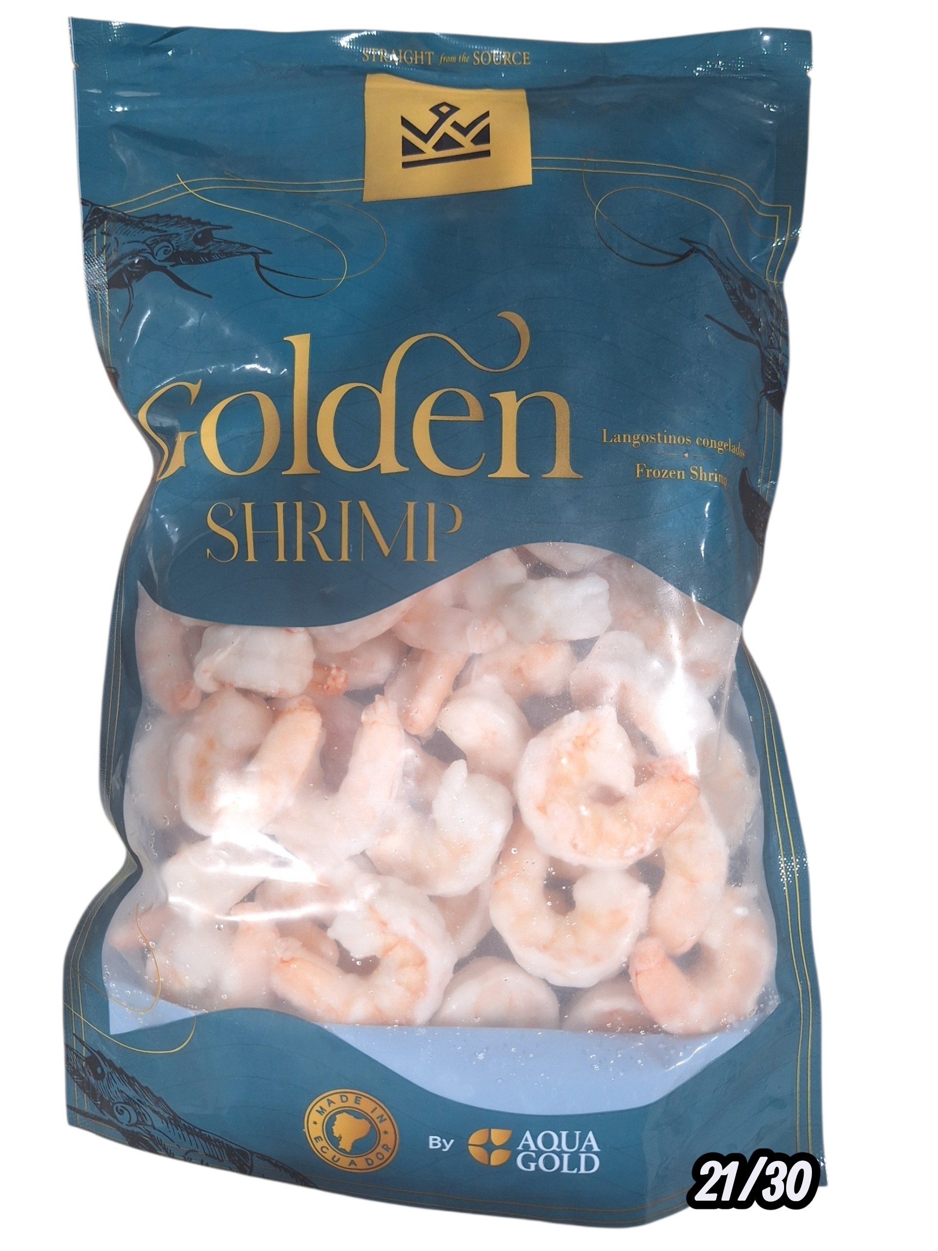 LANGOSTINO VANN COCIDO PELADO 21/30 10X1KG