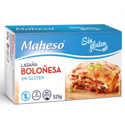 LASAÑA MAHESO SIN GLUTEN 10X525G