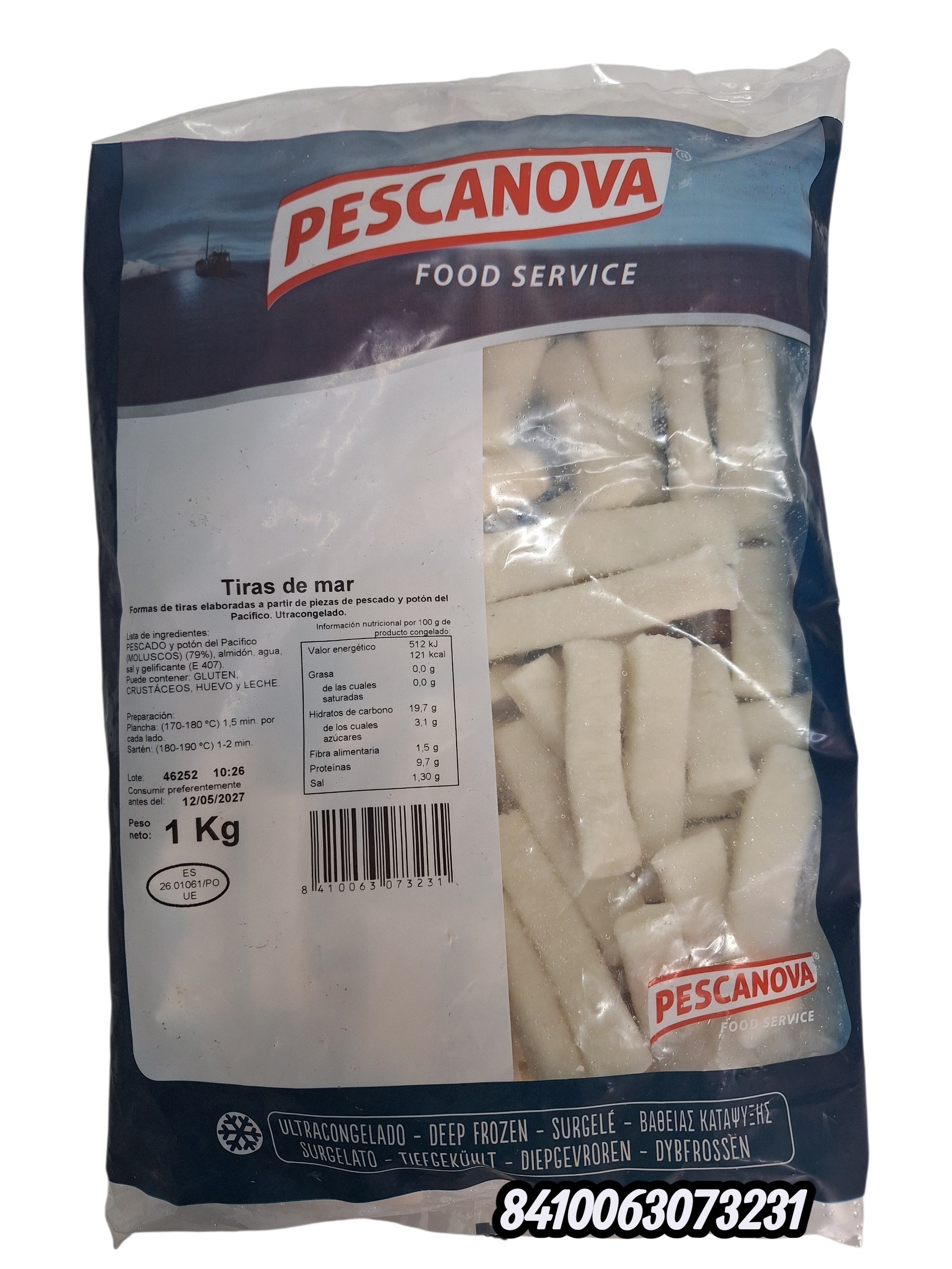 TIRA POTON "PESCANOVA" 4X1KG
