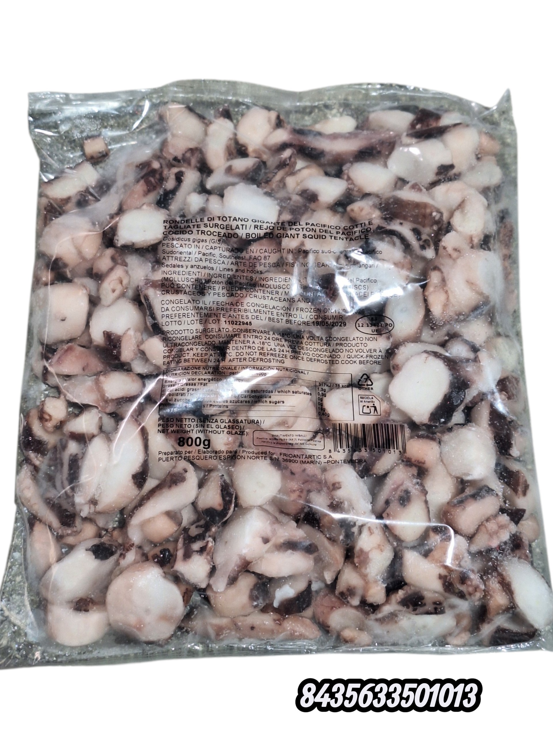 RDJA POTON COCIDO C/MARRON 6X1