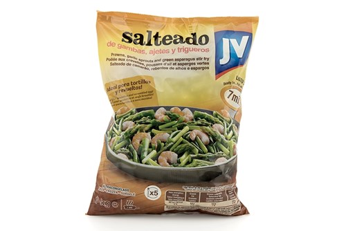 SALTEADO AJETES.GAMBAS,TRIGUER. JV 10X1KG
