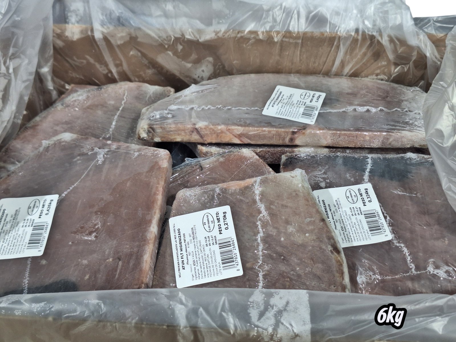 FILETE ATUN /HIG 6KG SELPROMAR
