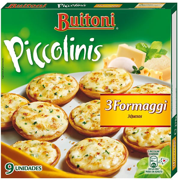 PICCOLINI 3 FORMAGI 10X270GR