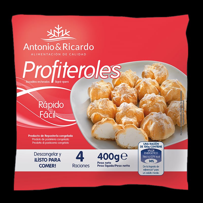 PROFITEROLES NATA AYR 5X400GR **