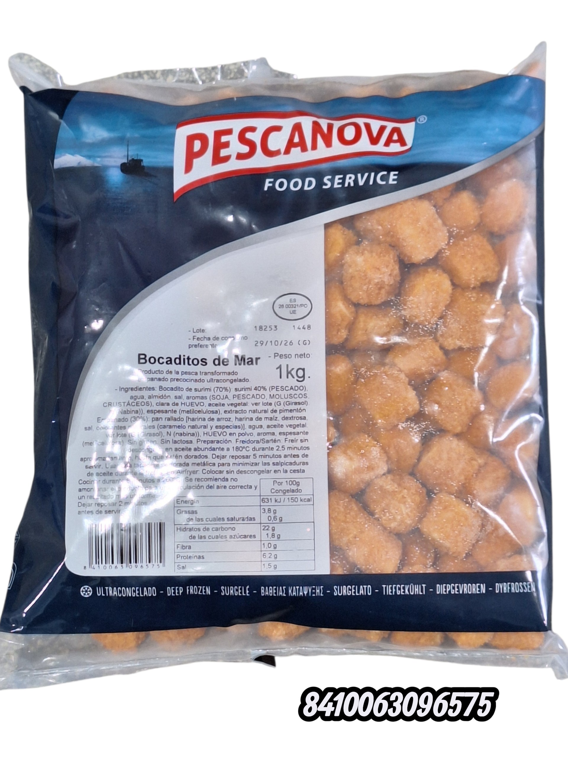 BOCADITOS DE MAR 5X1KG PESCANOVA