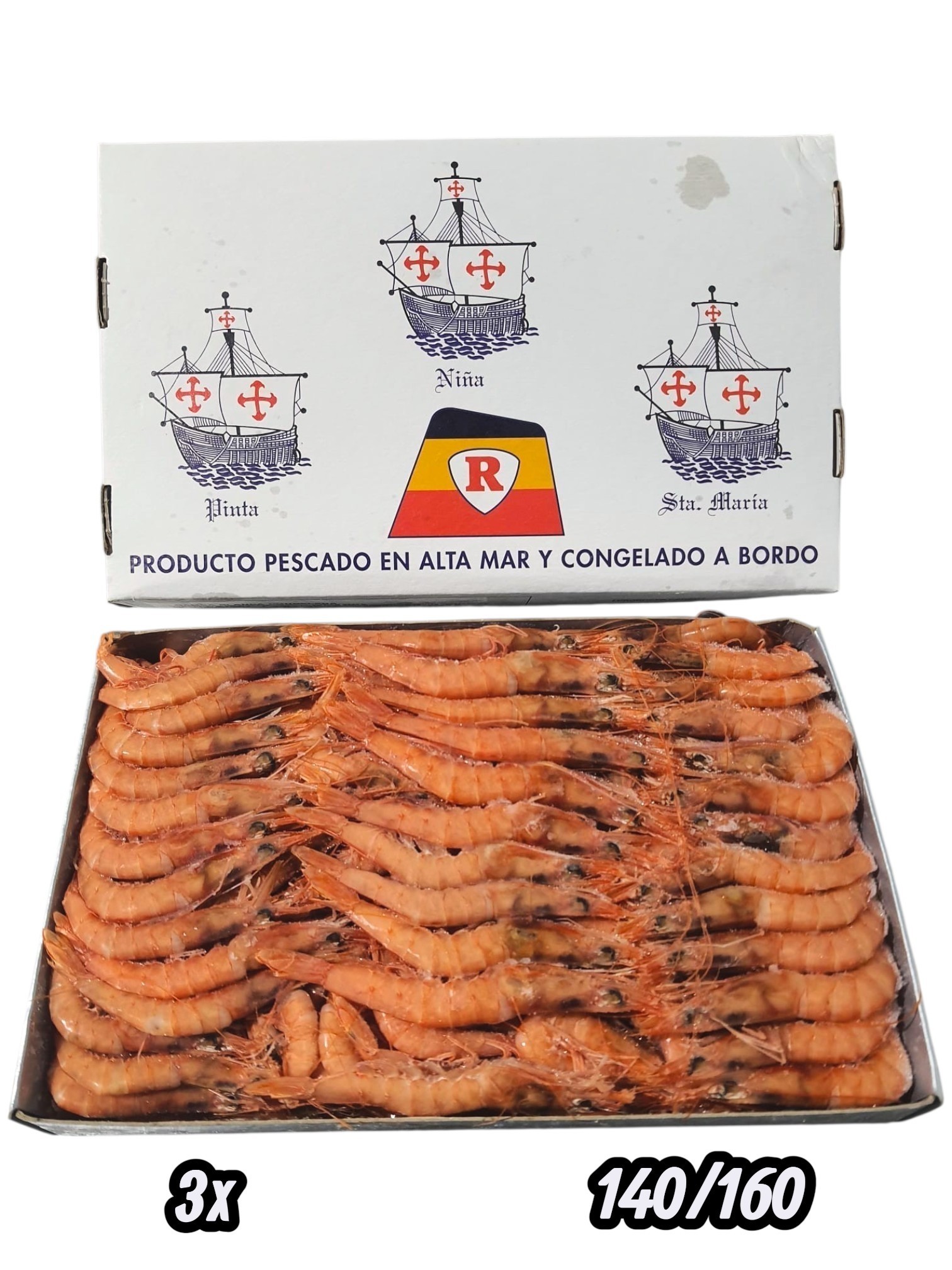 GAMBA BLANCA CRUDA 3X 140/160  DIMAROSA 12X1APRX