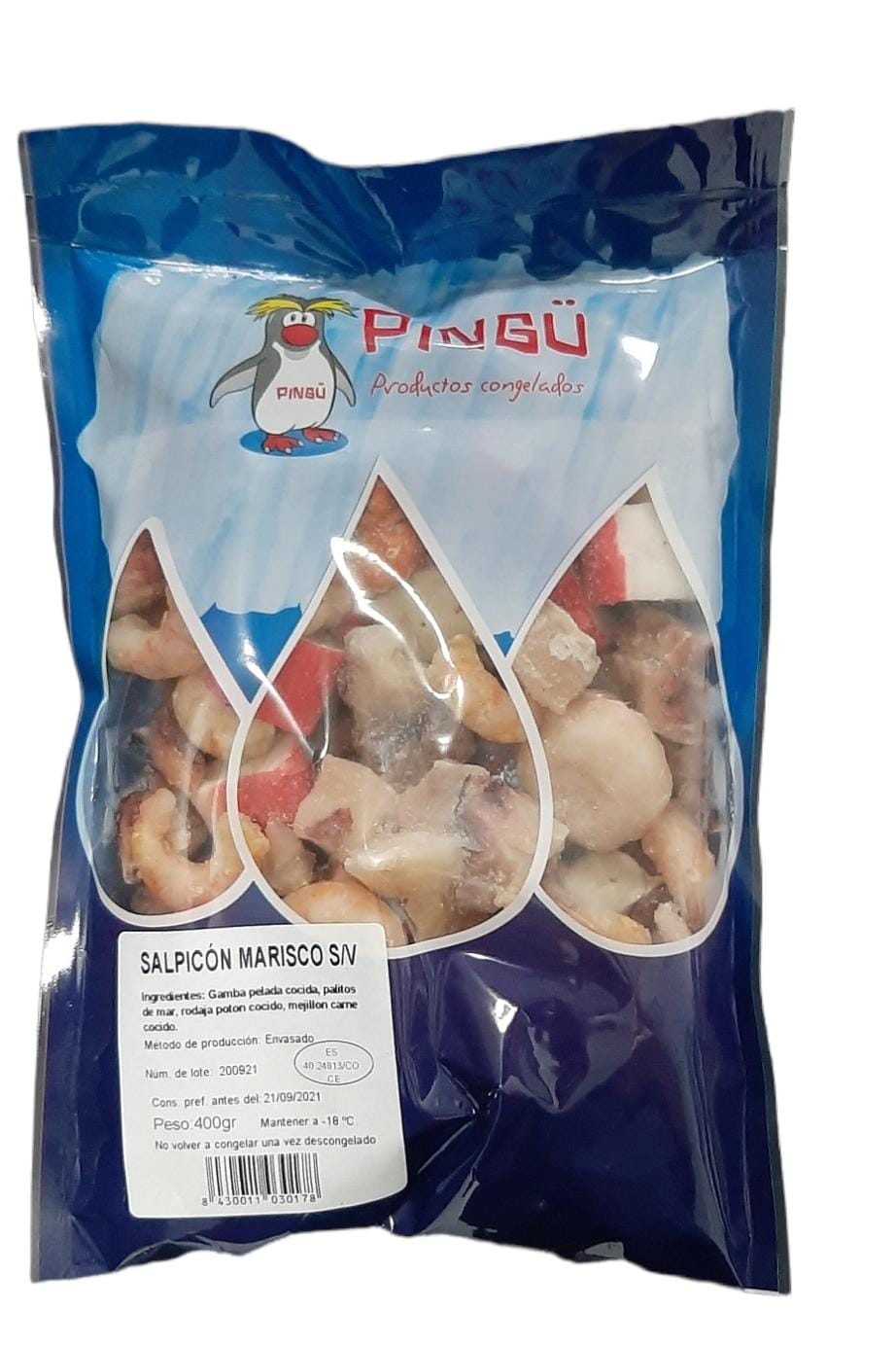 SALPICON MARISCO PNG 10 X 400GR