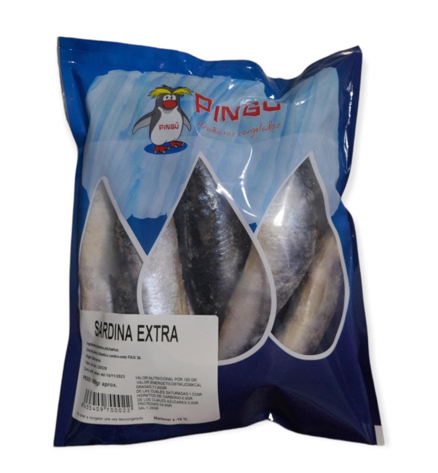 SARDINA EXTRA "PNG" 6X800GR