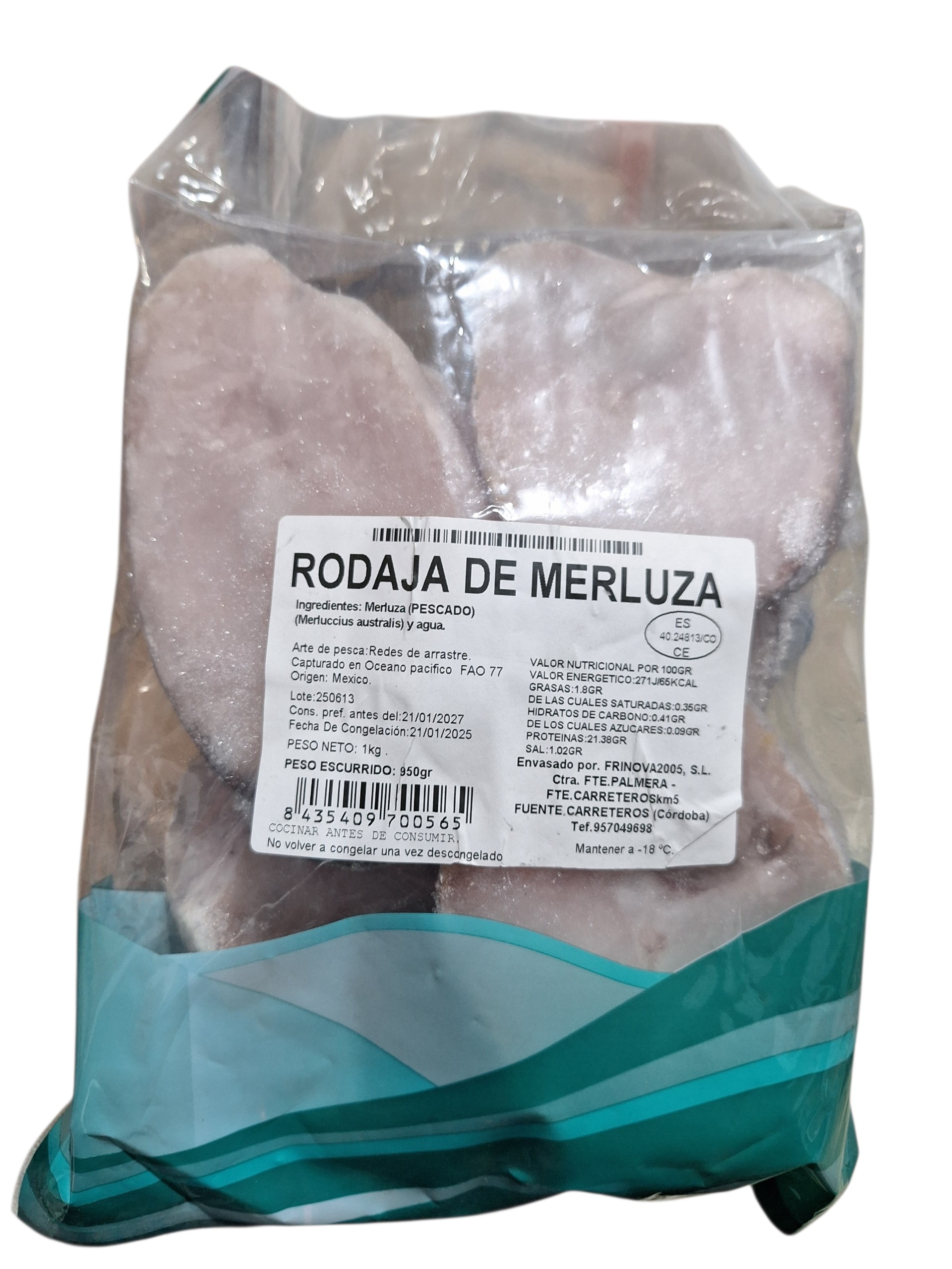 RODAJA MERLUZA PNG 5X1KG