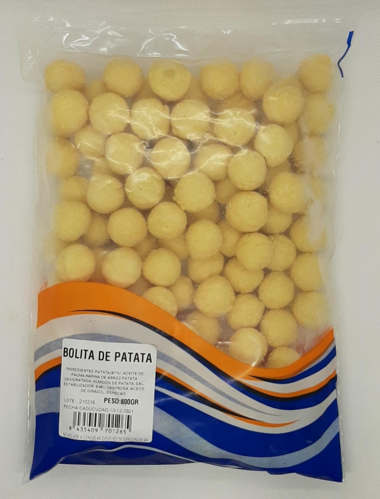 BOLITA DE PATATA PNG 10X800GR